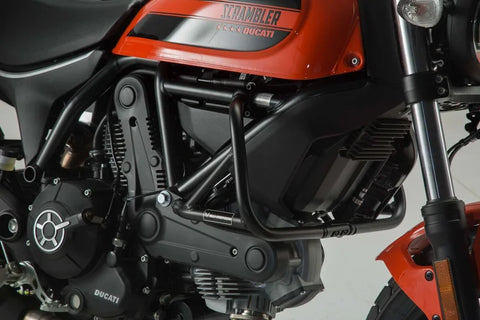 SW-Motech Crash Bar Black Ducati Scrambler Models.