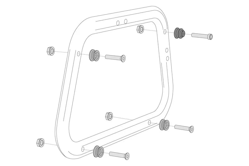 SW-Motech Adapter Kit for EVO Side Carrier