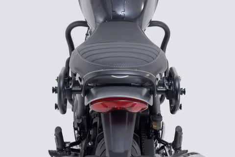 SW-Motech Legend Gear LC1 & LC 2 Side Bag System Brown Edition — Triumph Scrambler X / Speed