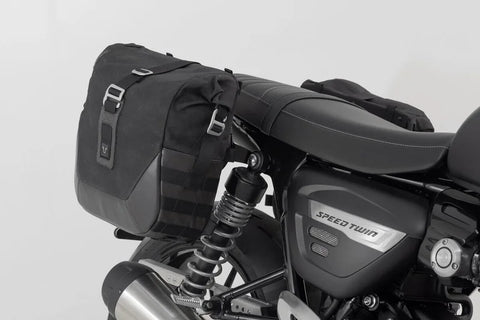 SW-Motech Legend Gear LC2 Side Bag System Black Edition — Triumph Breitling Limited Edition…