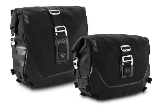 SW-Motech Legend Gear LC1 & LC 2 Side Bag System Black Edition — Triumph Scrambler X / Speed