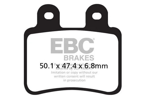 EBC Sintered Metal Front & Rear Brake Pads SFA350HH
