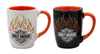 Genuine Harley-Davidson® Bar & Shield Flames Ceramic Mug Set - 15 oz. - Color Change HDL-18629