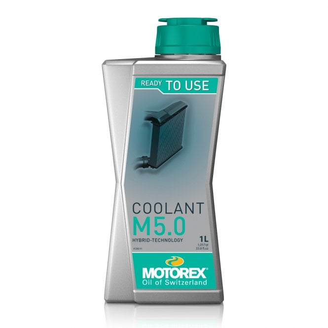 Motorex - Liquide de refroidissement M5.0 Hybride (HOAT) Prêt à l'emploi Turquoise 1L - 7300442