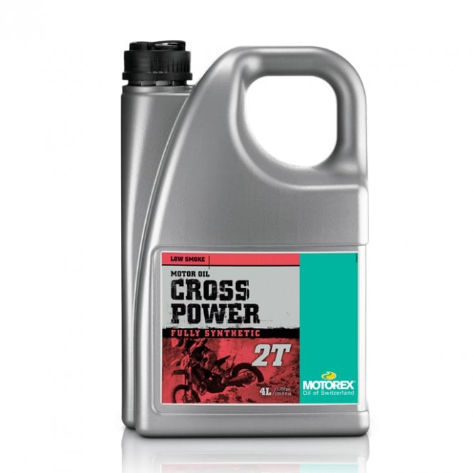 Motorex - Cross Power 2T Huile moteur 100% synthétique haute performance JASO FD 4L - 7300129