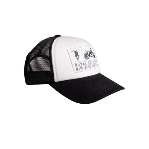 Royal Enfield - Casquette de camionneur BSMC blanche - RLCCAR210010