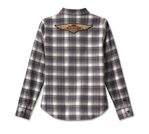 Chemise en flanelle rétro pour femme Harley-Davidson® 120e anniversaire 96745-23VW