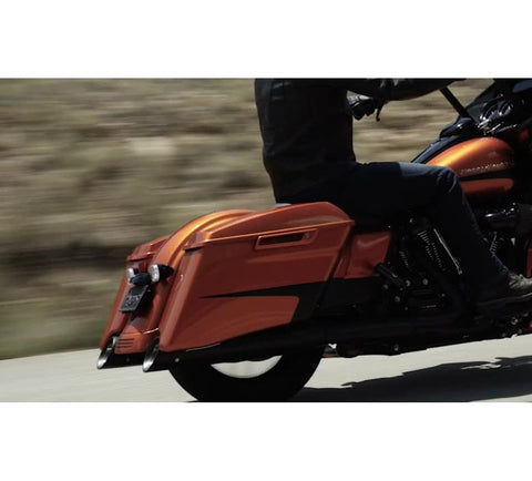 Harley-Davidson 65600332 Screamin' Eagle High-Flow Exhaust System with Street Cannon Mufflers Screaming Eagle