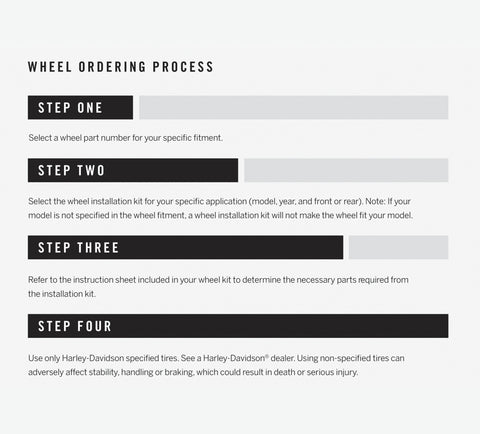 Roue arrière Harley-Davidson Seismic 40900574 de 18 pouces