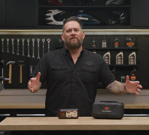 Harley-Davidson 66000347 Battery Booster Travel Case 66000347