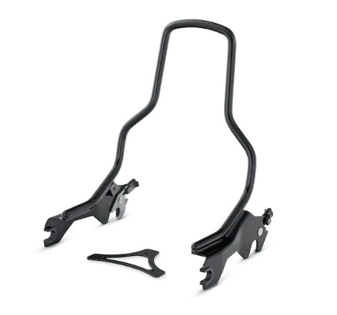 Harley-Davidson 52300454 HoldFast Sissy Bar vertical hauteur standard noir brillant