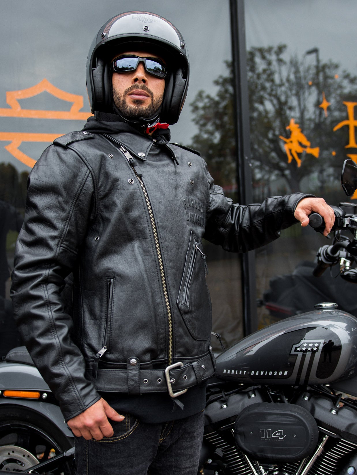 Veste en cuir en Potomac pour homme Harley-Davidson® 98003-23EM