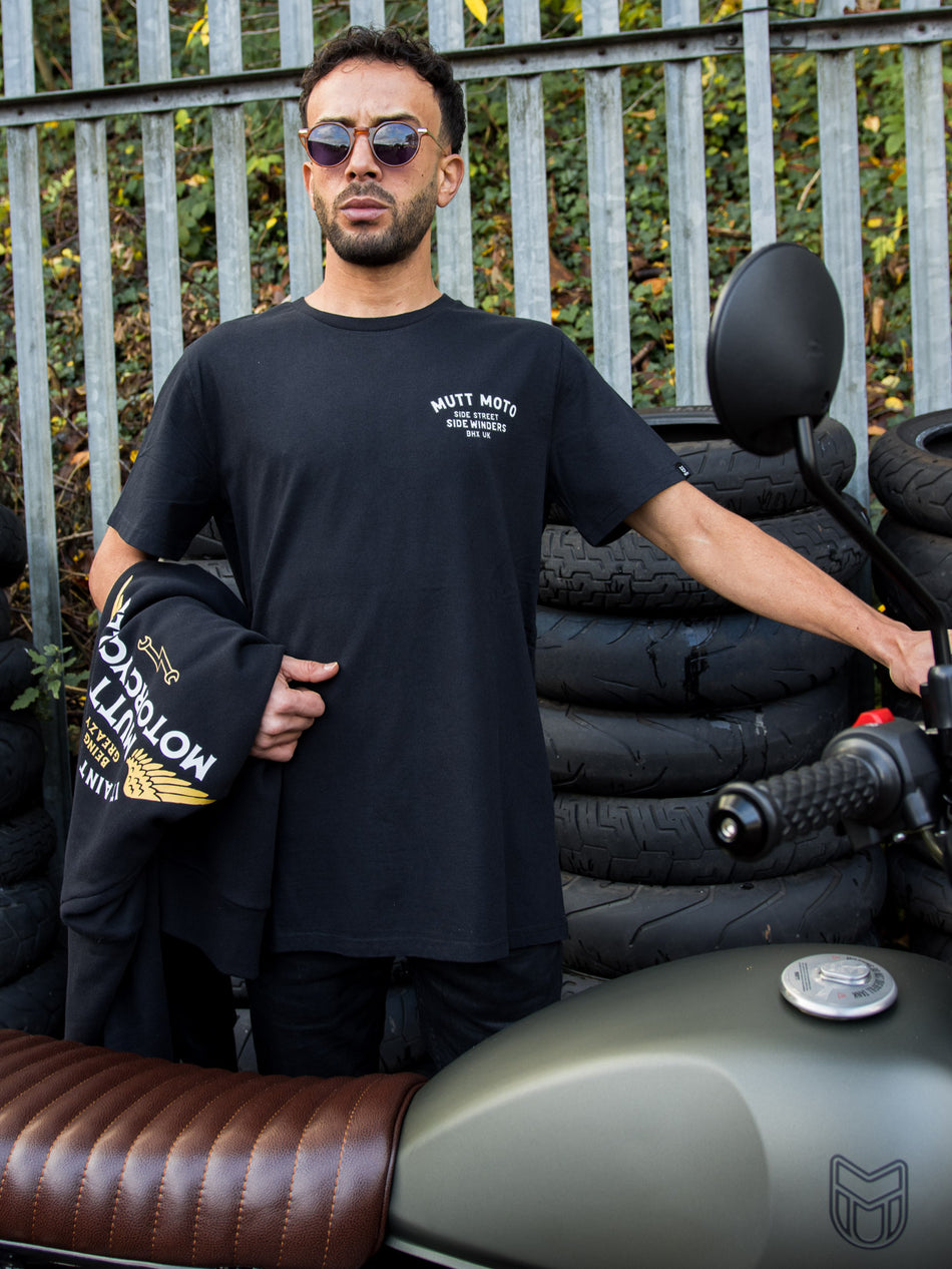 T-shirt avec logo Mutt Sidewinders MMCUA0221D2349BLK