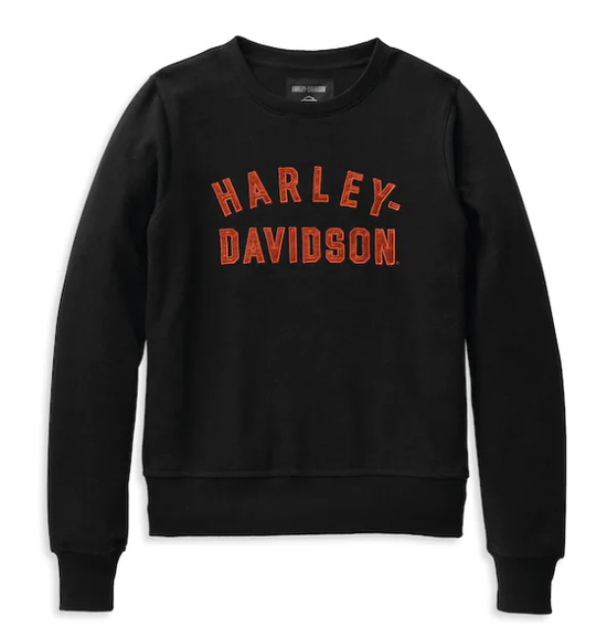 Pull ras du cou Essence Applique authentique pour femme Harley-Davidson® 99117-22VW