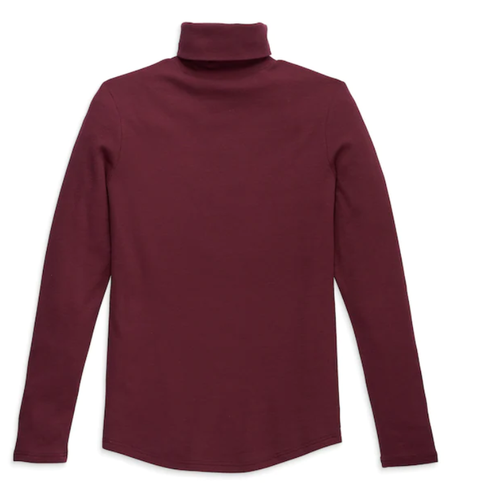 Col roulé côtelé Milwaukee pour femme Harley-Davidson® - Tawny Port 96470-23VW