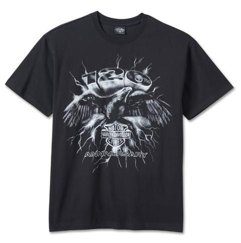 T-shirt authentique Harley-Davidson® 120e anniversaire Black Beauty 96829-23VM