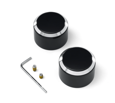 Harley Davidson Front Axle Nut Covers - 43000212 Harley-Davidson® Direct