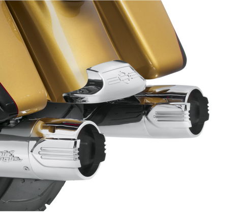 Harley Davidson Defiance 4.5 in. End Caps Harley Davidson Direct