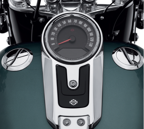 Flush-Mount Fuel Cap and Left Side Tank Cap Kit - 61100131 Fuel Cap Harley Davidson Direct