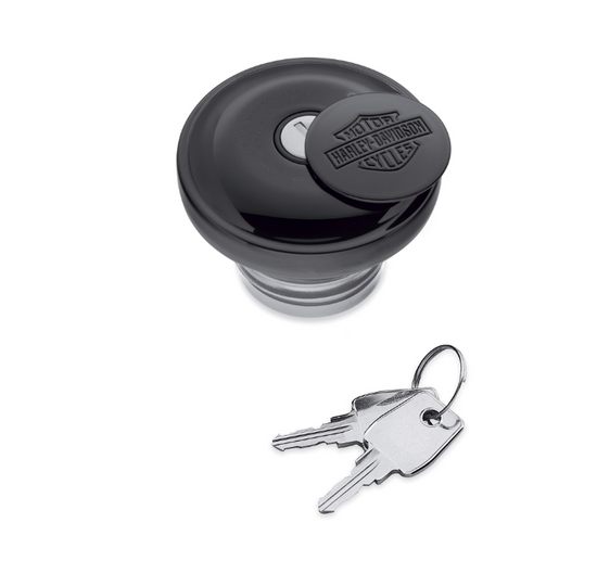 Bouchon de réservoir autobloquant avec logo Harley Davidson Bar &amp; Shield - 61100117A