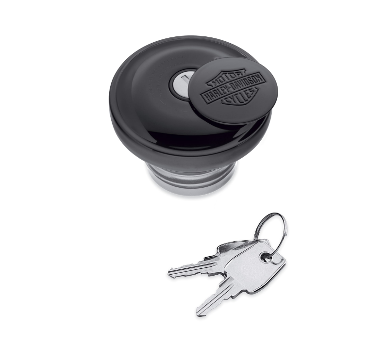 Bouchon de réservoir autobloquant avec logo Harley Davidson Bar &amp; Shield - 61100117A