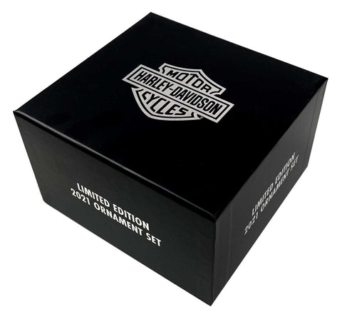 Harley-Davidson® Holiday Christmas Tree Ornament Set of 3 HDX-99218