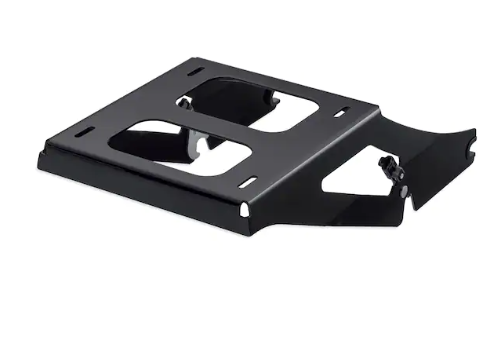 Support de fixation pour Tour-Pak à deux places HoldFast Harley Davidson, noir brillant 50300192