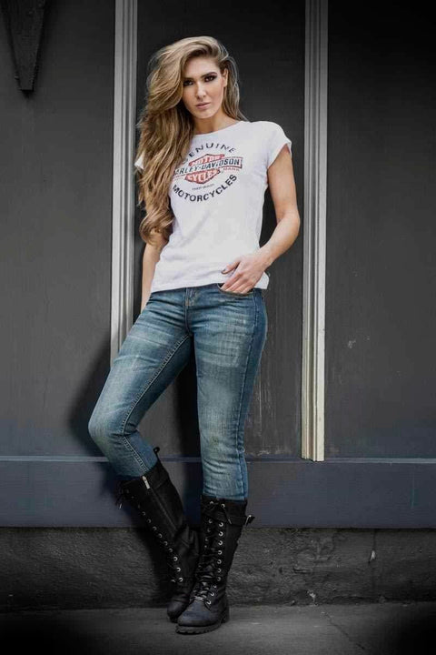 GEN PERF RIDING JEAN W BLU EC-99185-14VW/0600