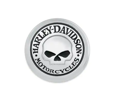 Harley Davidson Willie G Skull Fuel Cap Medallion - 99670-04